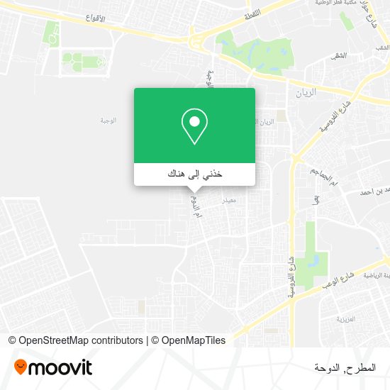 خريطة المطرح