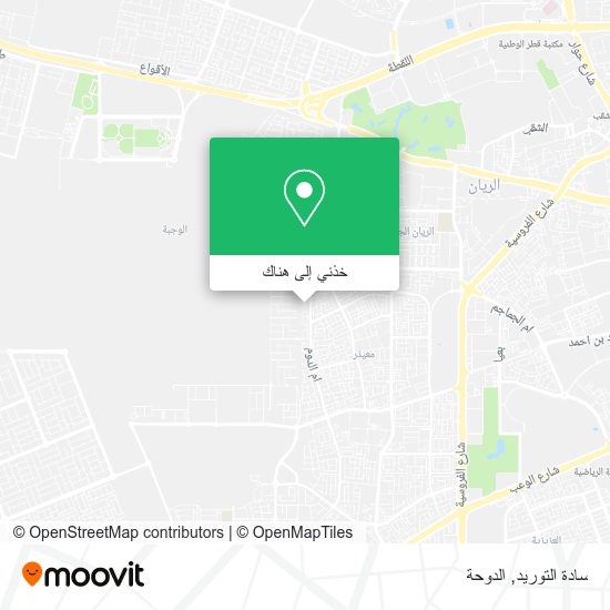 خريطة سادة التوريد