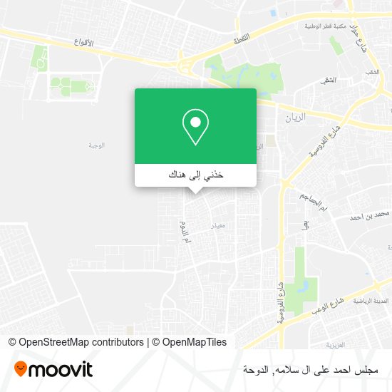 خريطة مجلس احمد على ال سلامه
