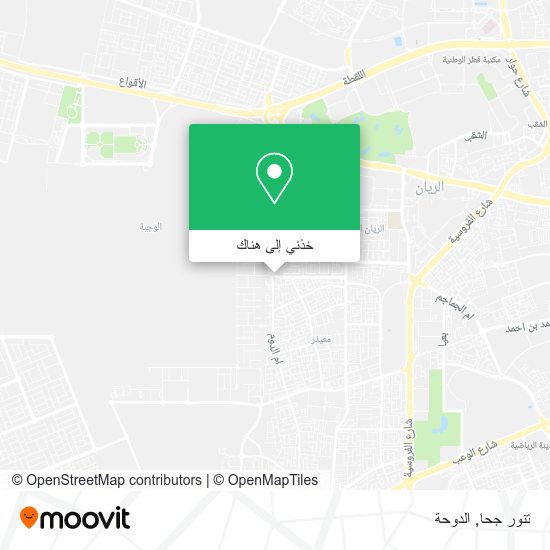 خريطة تنور جحا