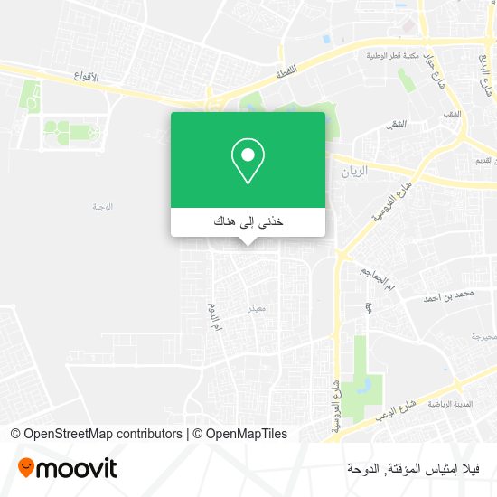 خريطة فيلا إمثياس المؤقتة