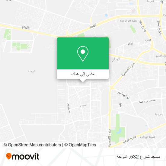 خريطة مسجد شارع 532