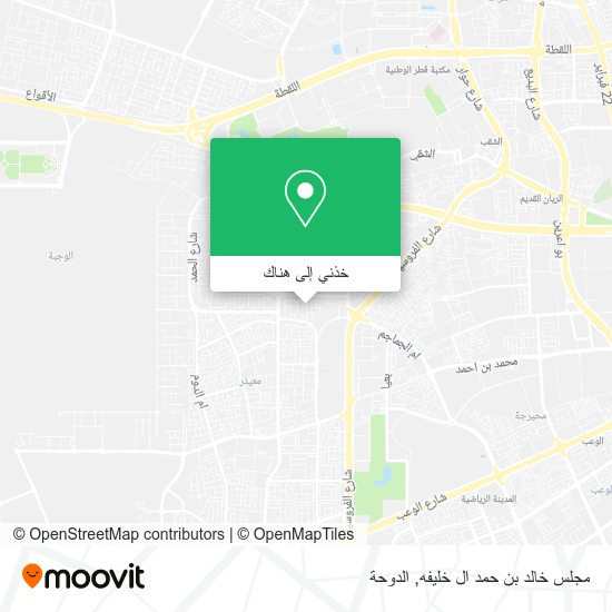 خريطة مجلس خالد بن حمد ال خليفه