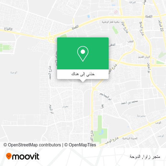 خريطة متجر زاوا