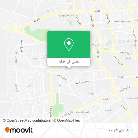 خريطة لو بابيلون
