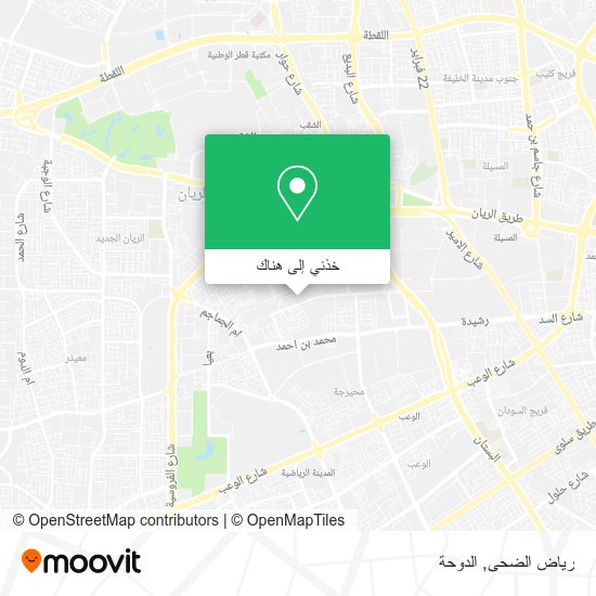 خريطة رياض الضحى