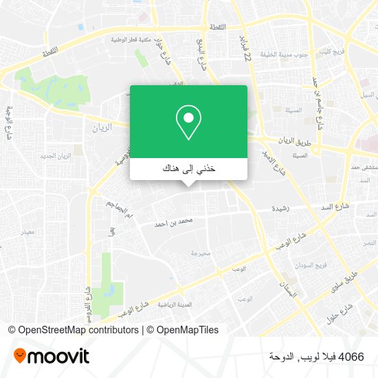 خريطة 4066 فيلا لويب