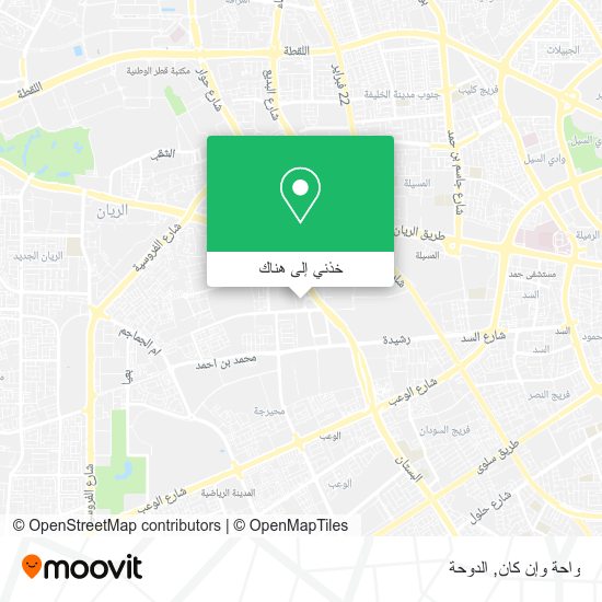 خريطة واحة وإن كان