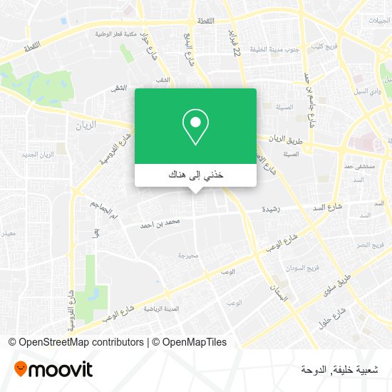 خريطة شعبية خليفة