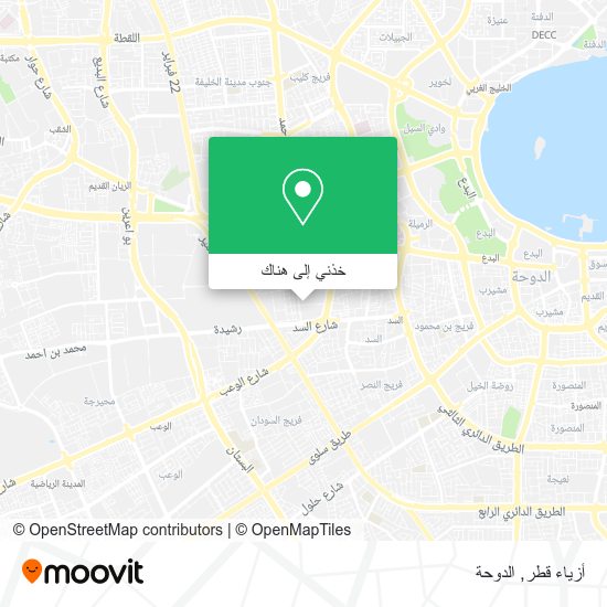 خريطة أزياء قطر