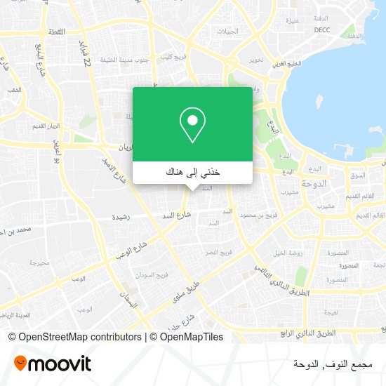 خريطة مجمع النوف