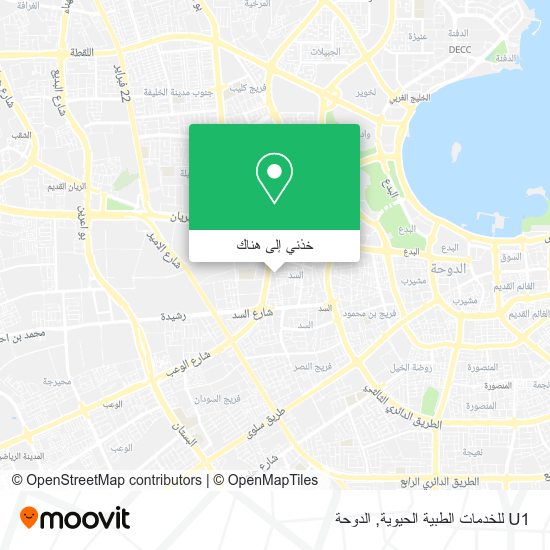 خريطة U1 للخدمات الطبية الحيوية
