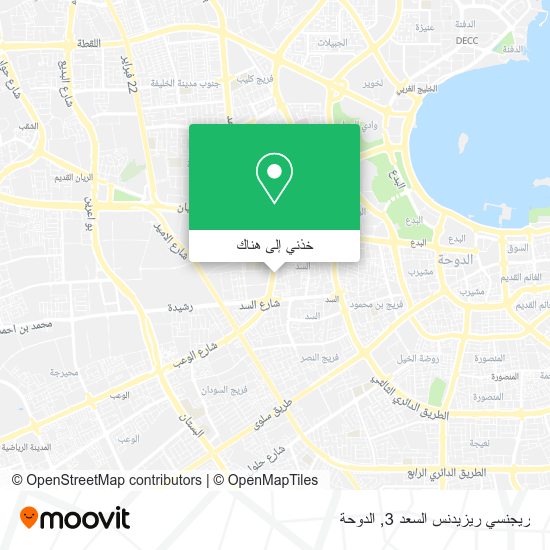 خريطة ريجنسي ريزيدنس السعد 3