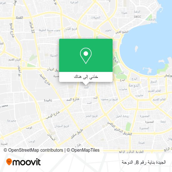 خريطة الجيدة بناية رقم 8