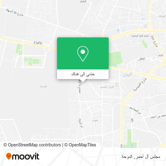 خريطة مجلس آل أحمر