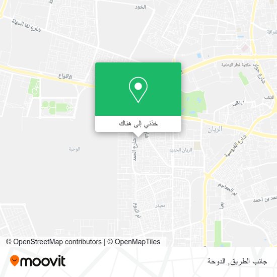 خريطة جانب الطريق