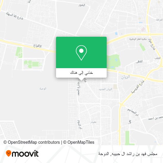 خريطة مجلس فهد بن راشد ال حبيبه