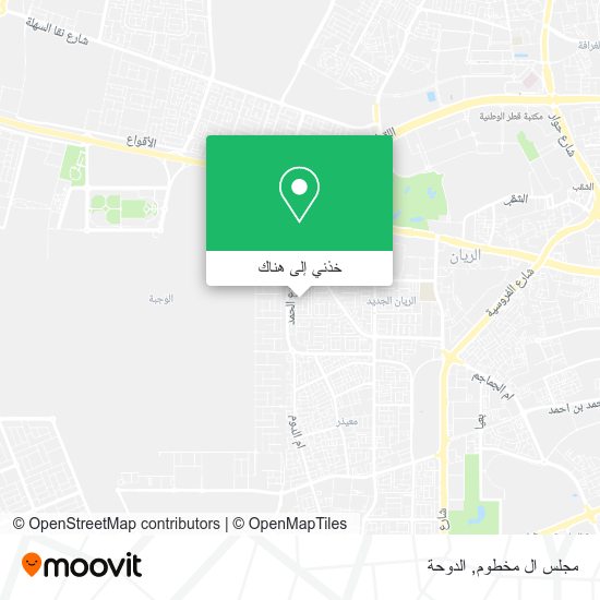 خريطة مجلس ال مخطوم