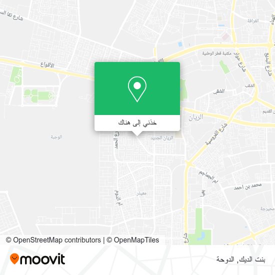 خريطة بنت الديك