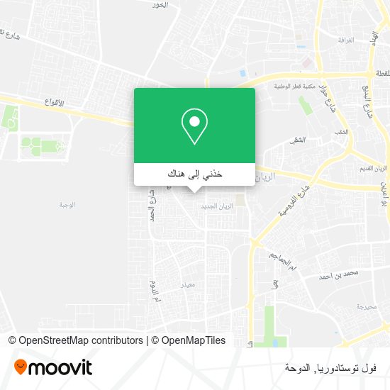 خريطة فول توستادوريا