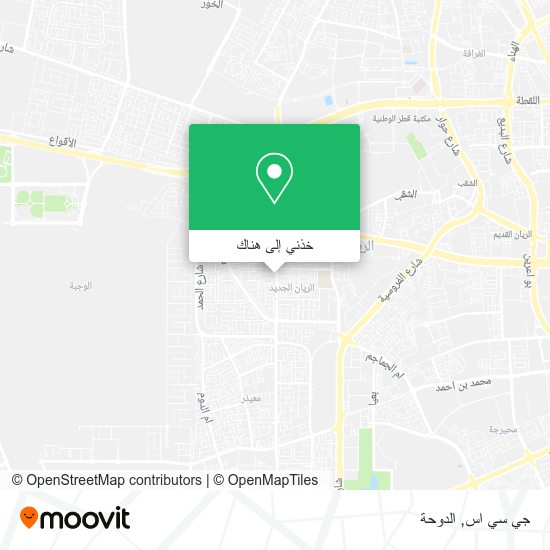 خريطة جي سي اس