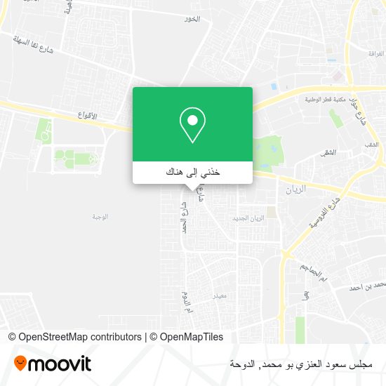 خريطة مجلس سعود العنزي بو محمد