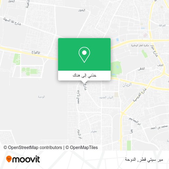 خريطة مير سيتي قطر