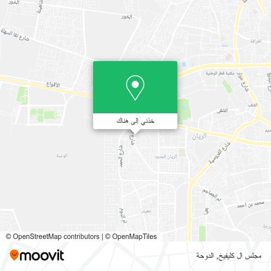 خريطة مجلس ال كليفيخ