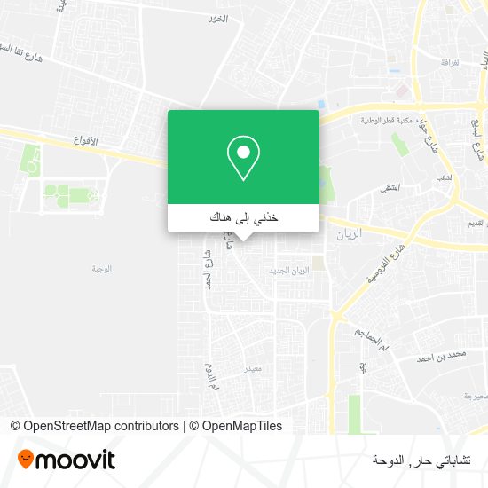 خريطة تشاباتي حار