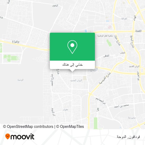 خريطة فودافون