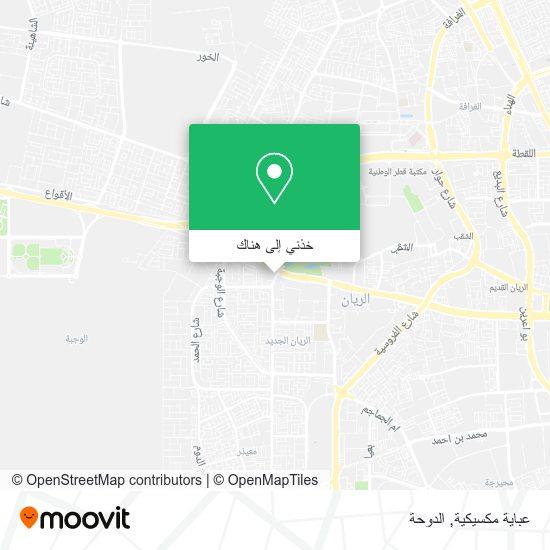 خريطة عباية مكسيكية