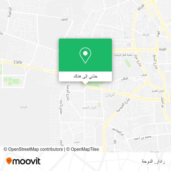خريطة رادار
