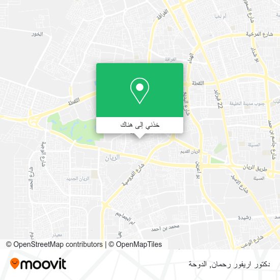 خريطة دكتور اريفور رحمان