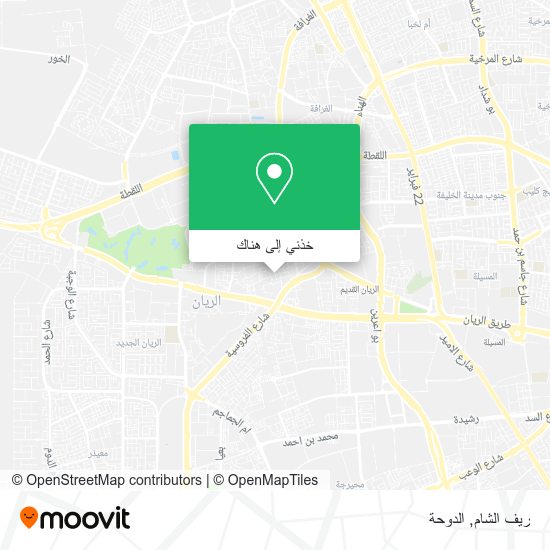 خريطة ريف الشام