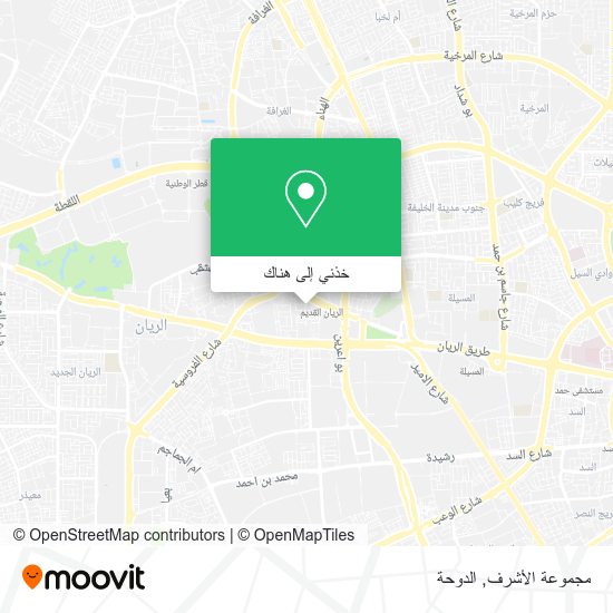 خريطة مجموعة الأشرف