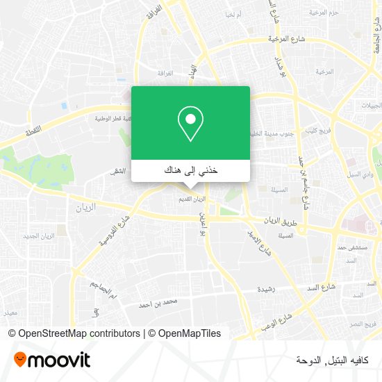 خريطة كافيه البتيل