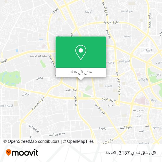 خريطة فلل وشقق لبداي 3137