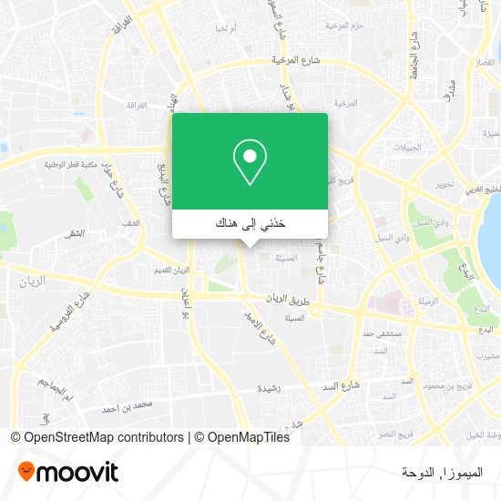 خريطة الميموزا