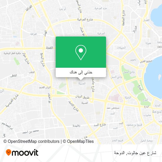 خريطة شارع عين جالوت