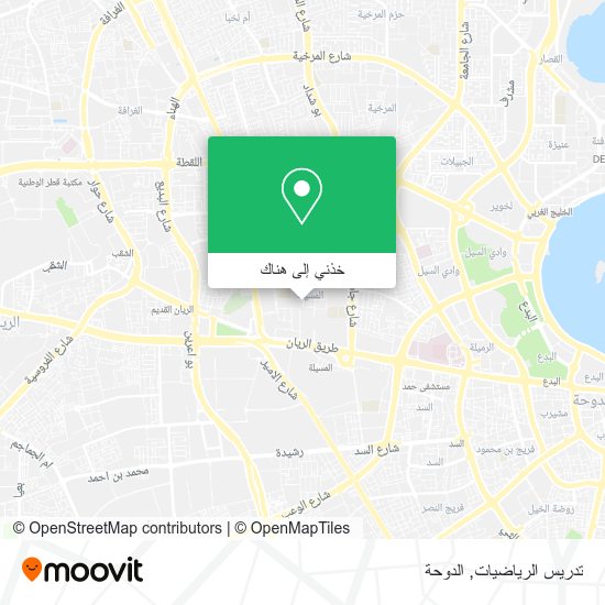 خريطة تدريس الرياضيات