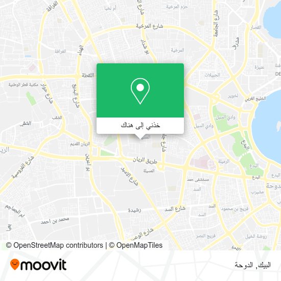 خريطة البيك