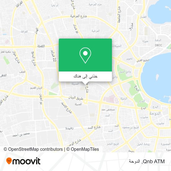 خريطة Qnb ATM