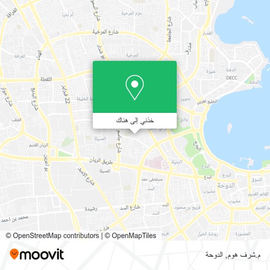خريطة م.شرف هوم