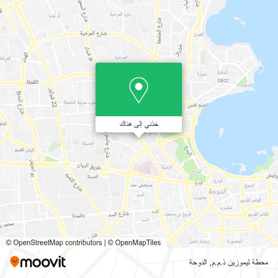 خريطة محطة ليموزين ذ.م.م