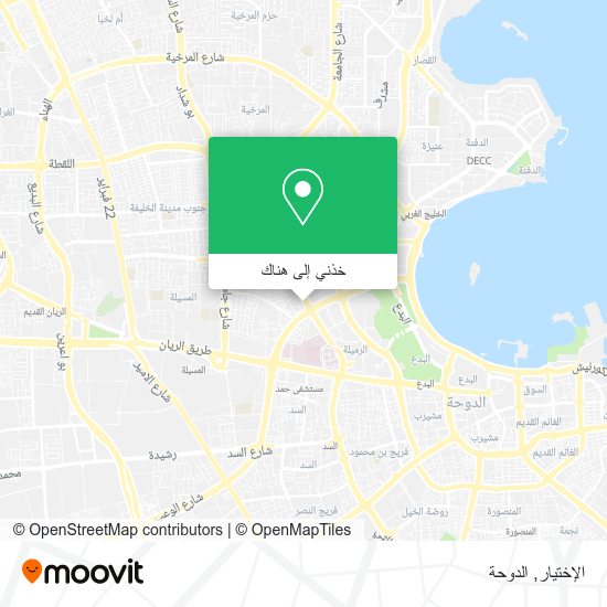 خريطة الإختيار