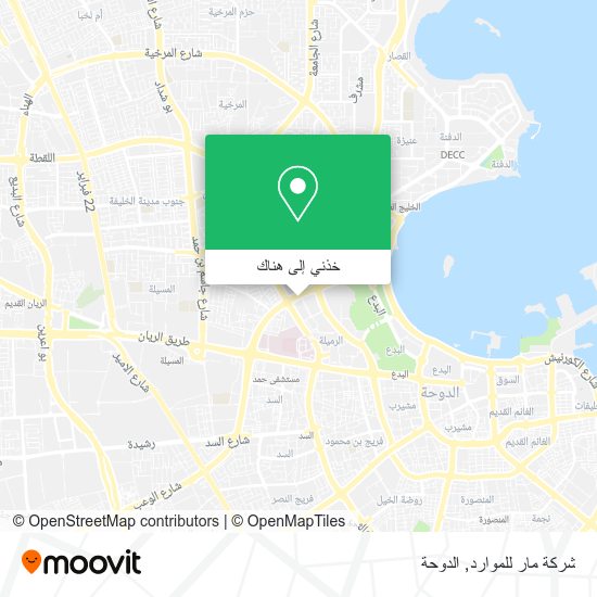 خريطة شركة مار للموارد