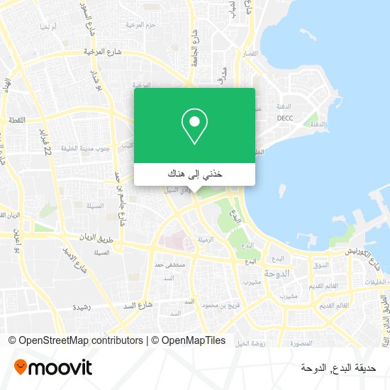 خريطة حديقة البدع
