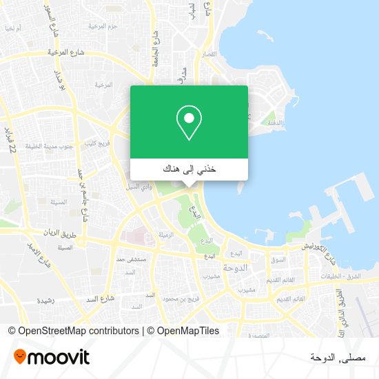 خريطة مصلى
