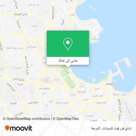 خريطة نادي فورفيت للسيدات
