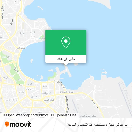 خريطة بلو بيوتي لتجارة مستحضرات التجميل